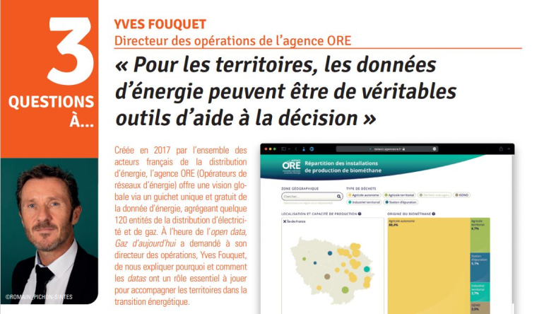 Capture article Gaz Aujourd'hui 01 2022 - format paysage