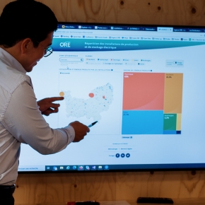 Mise en situation dataviz mix électricité - région Normandie - cliché 1